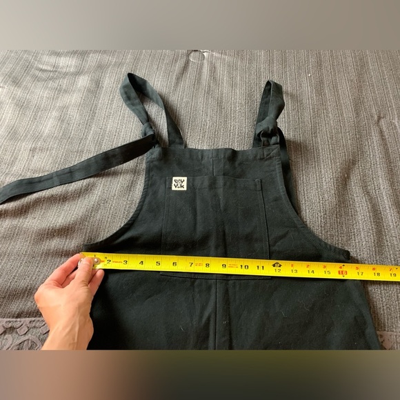 Lucy & Yak Emmy Organic Cotton Overall Dungarees Black - Picture 13 of 16